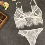 Eyelash Lace Open Cut Bra Set by My Secret Drawer® mysecretdrawer.at 52