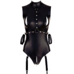 Peekaboo Leatherette Bondage Bodysuit by My Secret Drawer® mysecretdrawer.at 45