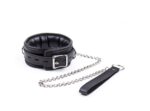 Restrain Faux Leather Black Collar and Leash by My Secret Drawer® mysecretdrawer.at 12