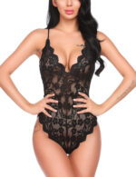 Scalloped Lace Decolletage Bodysuit by My Secret Drawer® mysecretdrawer.at 80