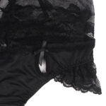 High Waist Strappy Floral Lace Panty by My Secret Drawer® mysecretdrawer.at 40