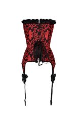 Satin Corset with Garter by My Secret Drawer® mysecretdrawer.at 42