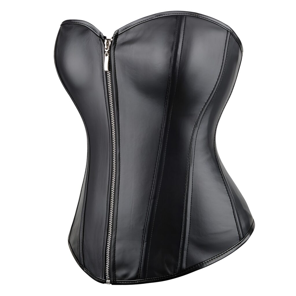 Commanding Faux Leather Corset by My Secret Drawer® mysecretdrawer.at 28