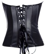Commanding Faux Leather Corset by My Secret Drawer® mysecretdrawer.at 34