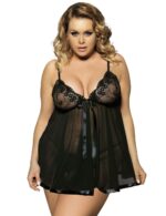 Sheer Lace Open Back Sexy Baby Doll by My Secret Drawer® mysecretdrawer.at 54