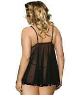 Sheer Lace Open Back Sexy Baby Doll by My Secret Drawer® mysecretdrawer.at 55