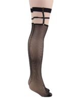 Black Fence Net Stocking by My Secret Drawer® mysecretdrawer.at 13