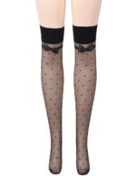 Jacquard Bow Tie Stockings by My Secret Drawer® mysecretdrawer.at 14