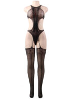 Seductress Floral Gartered Bodystocking by My Secret Drawer® mysecretdrawer.at 29
