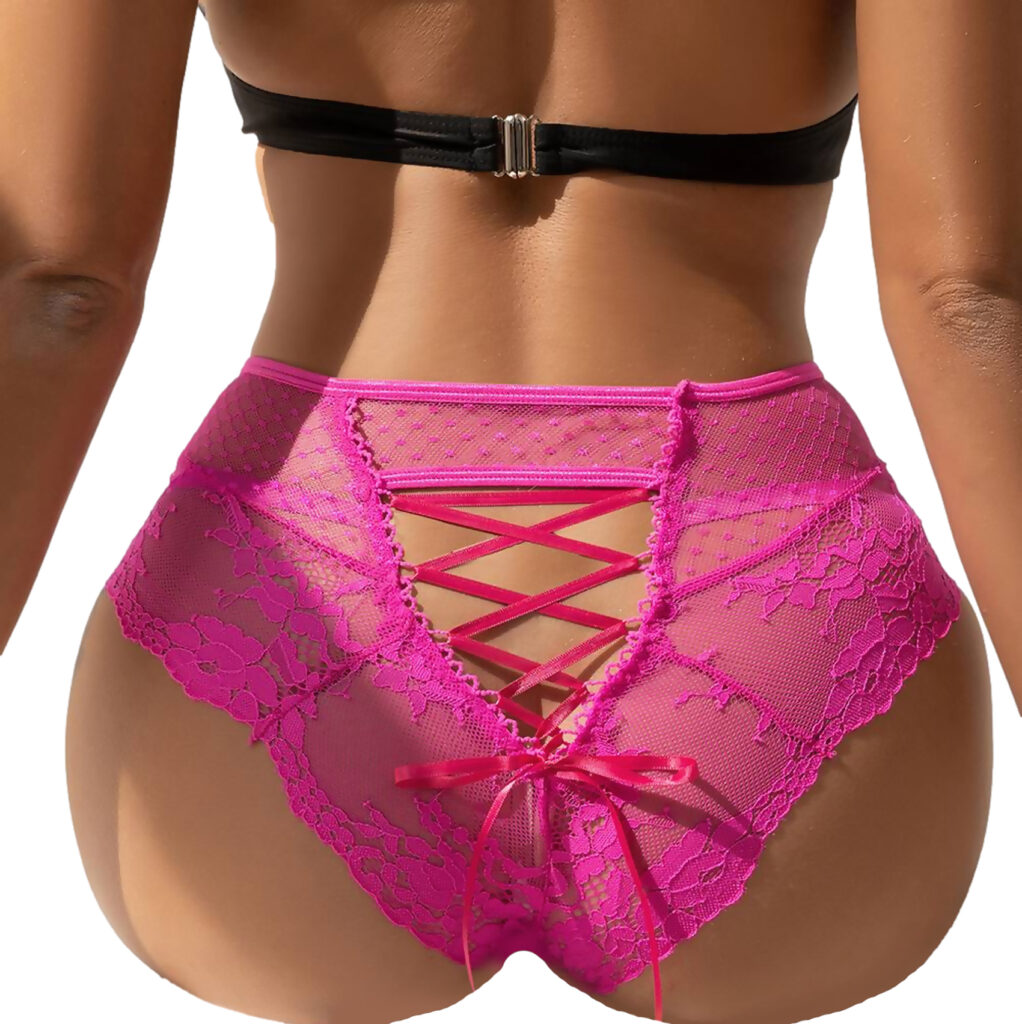 High Waist Lace Panty by My Secret Drawer® mysecretdrawer.at
