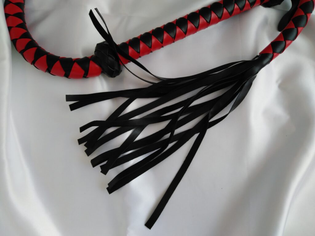 Leather BDSM Flogger Whip by My Secret Drawer® mysecretdrawer.at 24
