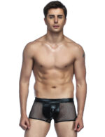 Men’s Sheer Brief with Leather-look Pouch – 2 pack by My Secret Drawer® mysecretdrawer.at 30