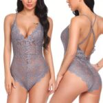 Scalloped Lace Decolletage Bodysuit by My Secret Drawer® mysecretdrawer.at 77
