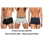 Men’s Silken Touch Boxer Briefs – 3 pack by My Secret Drawer® mysecretdrawer.at 39