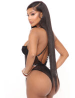 Black Sheer Teddy with Faux Diamond Accents by My Secret Drawer® mysecretdrawer.at 34