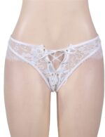 White Ribbon Eyelash Lace Panty by My Secret Drawer® mysecretdrawer.at 34