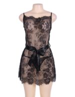 Sensual Floral Eyelash Lace Chemise by My Secret Drawer® mysecretdrawer.at 30