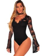 Eyelash Lace Horn Sleeve Teddy by My Secret Drawer® mysecretdrawer.at 29