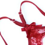 Scalloped Lace Cross-Back Chemise by My Secret Drawer® mysecretdrawer.at 45