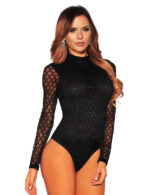Diamond Long Sleeve Bodysuit by My Secret Drawer® mysecretdrawer.at 19