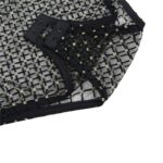 Long Sleeve Rhombus Mesh Teddy by My Secret Drawer® mysecretdrawer.at 28