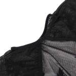 High Waisted Embroidery Bra, Garter Panty and Stockings Set by My Secret Drawer® mysecretdrawer.at 69