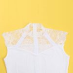 Allure Sleeveless Bodysuit With Lace Detailing by My Secret Drawer® mysecretdrawer.at 44