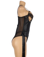 Confession Lace and Leatherette Underwire Teddy by My Secret Drawer® mysecretdrawer.at 37