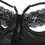 Confession Lace and Leatherette Underwire Teddy by My Secret Drawer® mysecretdrawer.at 39
