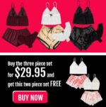 Sweet Innocence Lace and Satin Slumberwear Tops with Sexy Lacy Shorts by My Secret Drawer® mysecretdrawer.at 59