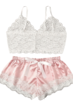 Sweet Innocence Lace and Satin Slumberwear Tops with Sexy Lacy Shorts by My Secret Drawer® mysecretdrawer.at 54